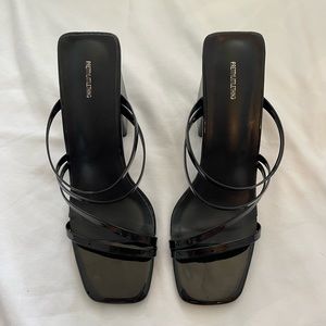 Pretty Little Thing Black Heels